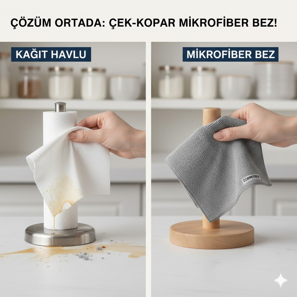 Comforly CleanX™ Mikrofiber Rulo Havlu